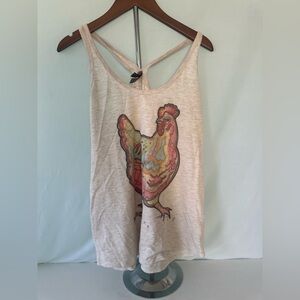 District Embellished Tank Top Size M